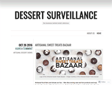 Tablet Screenshot of dessertsurveillance.com